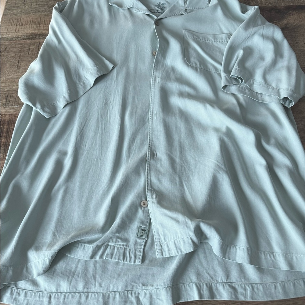 Tommy Bahama Light Green Shirt